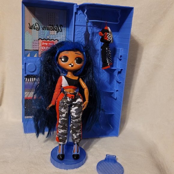 L.O.L. Surprise! | Toys | Lol Surprise Omg Downtown Bb Girl Doll Blue ...